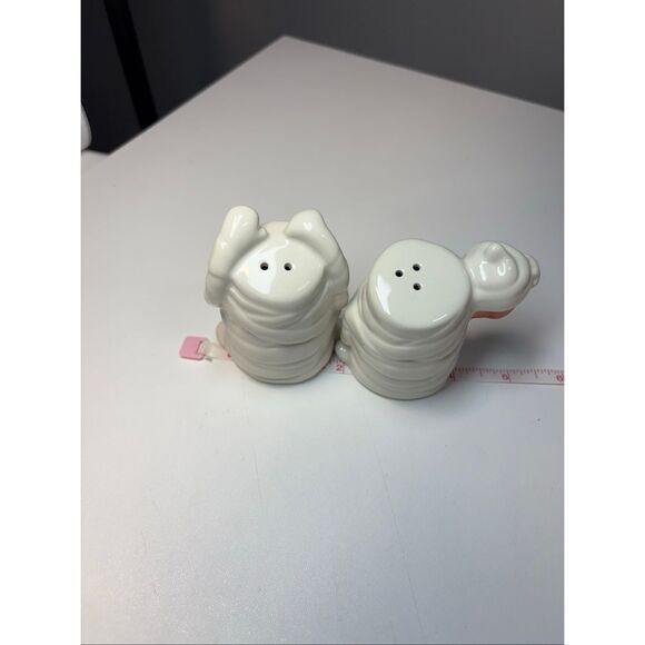 Ceramic mummy Set salt & Pepper - Picture 3 of 5